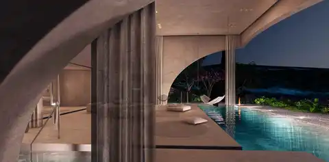 Brač, Postira - Građevinsko zemljište sa projektom vile