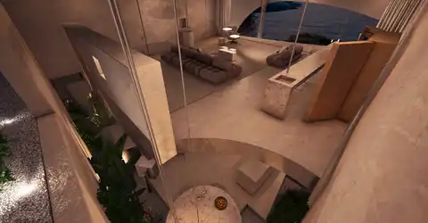 Brač, Postira - Građevinsko zemljište sa projektom vile