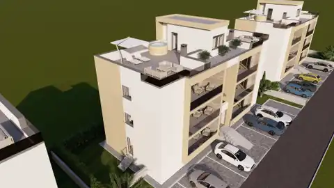 Privlaka – apartment 94 m², roof terrace 75 m², 120 m from the sea