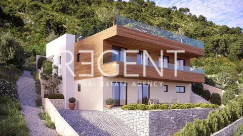 Rogoznica, Ražanj - Vila ve výstavbě první řada u moře 250 m2