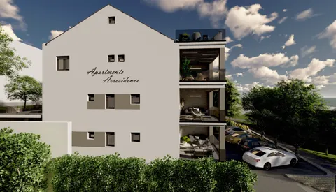 Trogir, Seget Donji - Trzypokojowe mieszkanie z widokiem na morze 113 m2