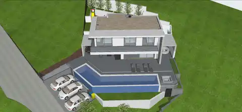 Dugi Rat – građevinska zemljišta s projektima modernih vila i pogledom