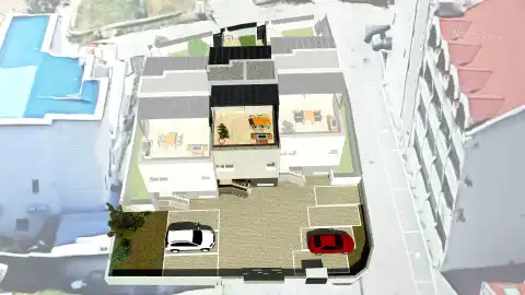 Kaštel Štafilić - Vila s krovnom terasom i bazenom u blizini plaže