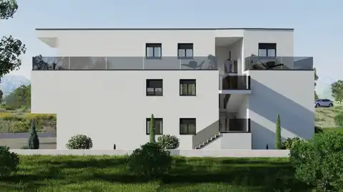 Kaštela, Kaštel Novi - Zwei-Zimmer-Wohnung in modernem Neubau