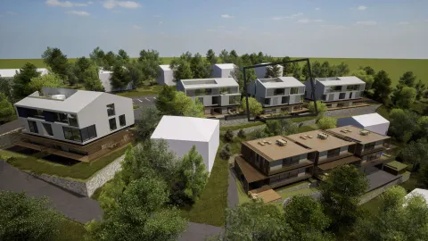 Rijeka, Kastav - Dvoupodlažní byt v luxusním komplexu 180 m2