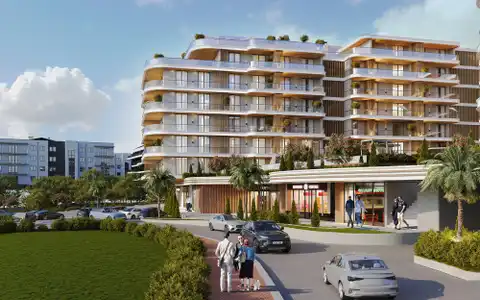 Zadar, Červené domy - Luxusní dvoupokojový byt 63 m2 novostavba