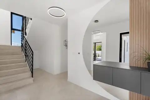 Zadar, Rovanjska - Newly built villa with a pool and sea view