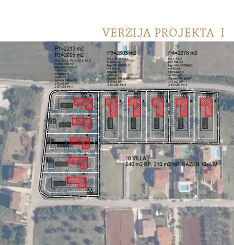 Istrie, Galižana - Projekt v Istrii