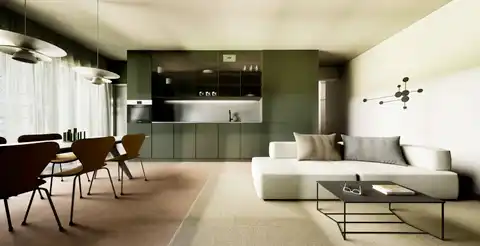 Zagreb, Šestine – Appartement de quatre pièces avec jardin
