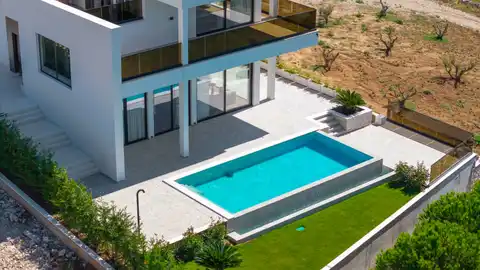 Pakoštane, Drage - Villa, infinity bazen, rooftop, pogled na more