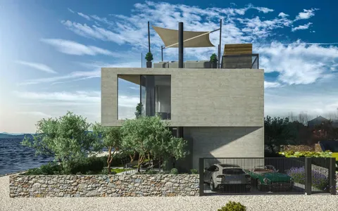 Sukošan – Luxusní moderní vila s bazénem 441 m2