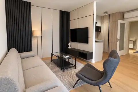 Appartamento 65 m², Črnomerec — 2 camere da letto, loggia, garage
