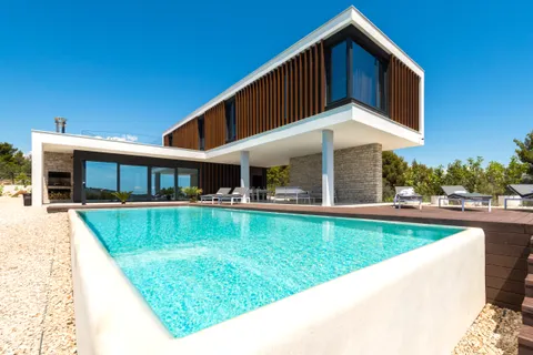 Primošten - Villa con piscina e vista mare