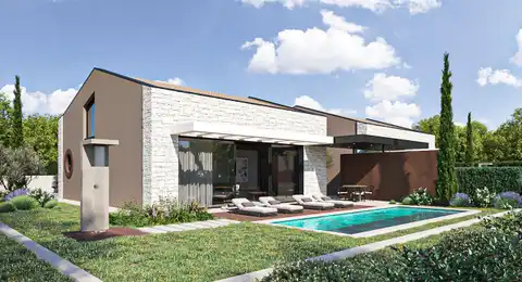 Istra, Tar – samostojeća kuća 115,13 m², 3SB, bazen i galerija