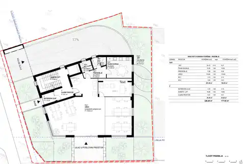 Obchodné priestory 153 m², Heinzelova — novostavba