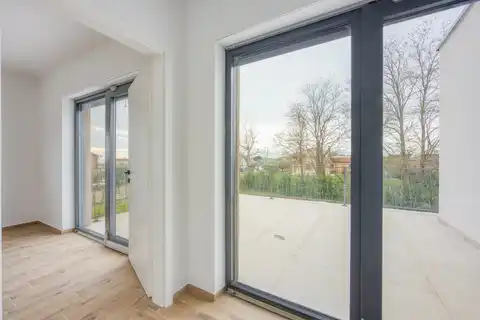 Kaštelir-Labinci - Dvojna kuća s bazenom i pogledom na more