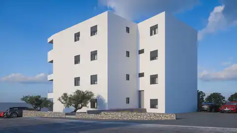Трогир - роскошная трехкомнатная квартира, новостройка