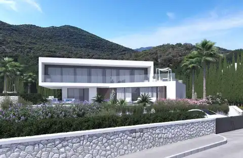 Pelješac, Brijesta - Gradbeno zemljišče s pogledom na morje 4250 m2