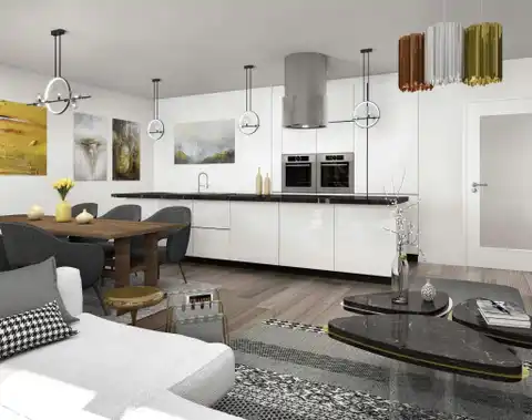 Zagrzeb, Ribnjak, Gold Residence – Pięciopokojowe mieszkanie w centrum miasta 143 m2