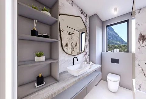 Makarska - Dwupokojowe mieszkanie w budynku mieszkalnym 63,64 m2
