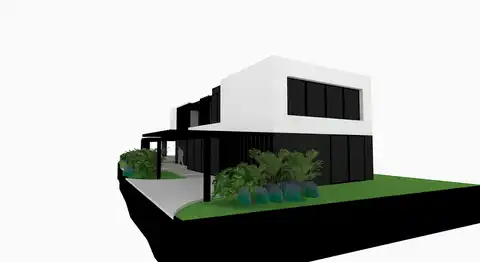 Korčula - građevinsko zemljište s projektom