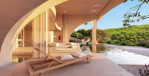 Brač, Postira - Građevinsko zemljište sa projektom vile