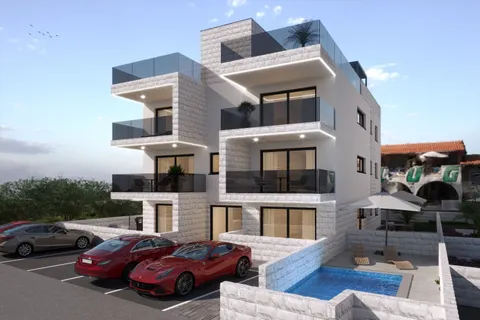 Zadar, Privlaka - Trosoban stan u stambenom naselju blizu mora 74 m2 , novogradnja