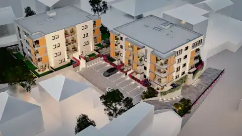 Split, Visoka - Dvoupokojový byt se zahradou v přízemí