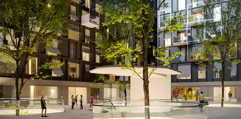 Locale commerciale 138 m², Piazza Tuđman — piano terra, nuova costruzione