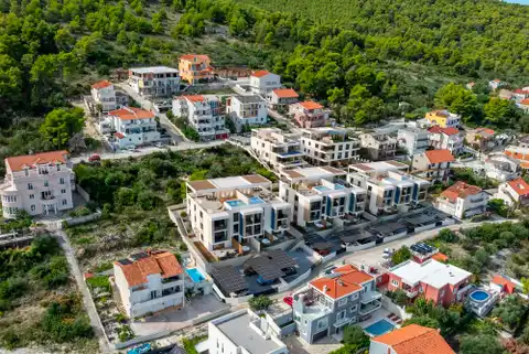 Trogir, Čiovo - Apartament w luksusowym kompleksie apartamentowym 53 m²