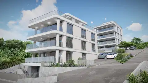 Trogir, Čiovo - Moderan jednosoban stan prvi red do mora