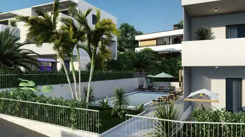 Čiovo, Slatine - Appartamento con due camere da letto, terrazza e giardino vicino al mare