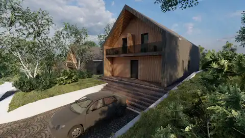Jastrebarsko - građevinsko zemljište s projektom