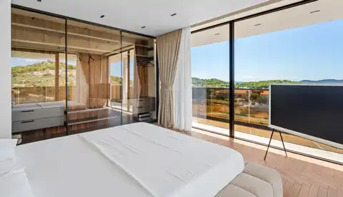Pakoštane, Drage - Villa, infinity bazen, rooftop, pogled na more