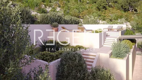 Rogoznica, Ražanj - Vila ve výstavbě první řada u moře 250 m2
