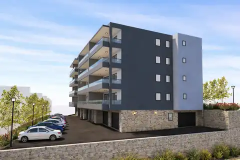 Makarska, Zelenka - Trosoban stan u useljivoj novogradnji