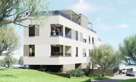 Podstrana, trilocale di 69,21 m² con giardino, terrazza e posto auto