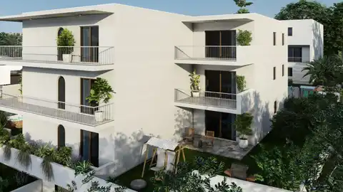 Čiovo, Slatine - Appartamento con una camera e giardino