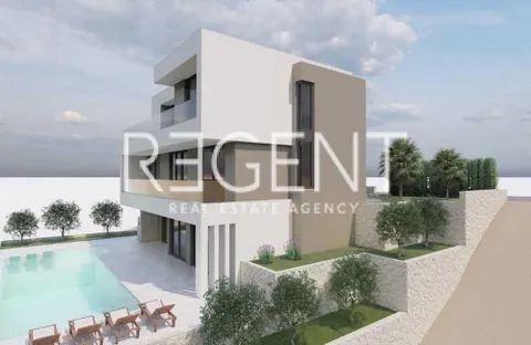 Makarska, Brela - Luksuzna vila s pogledom na more 380 m2