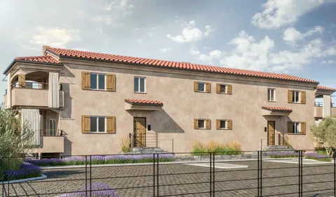 Istrie, Umag - Moderní třípokojový byt v komplexu dvou obytných budov 86,18 m2 – Novostavba