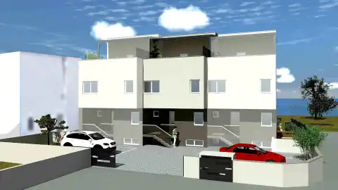 Kaštel Štafilić - Vila s krovnom terasom i bazenom u blizini plaže