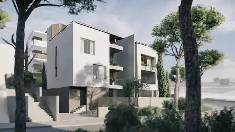 Split, Žnjan - Dvoetažni, četverosobni stan sa pogledom na more