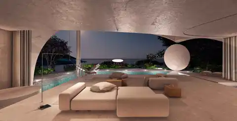 Brač, Postira - Građevinsko zemljište sa projektom vile