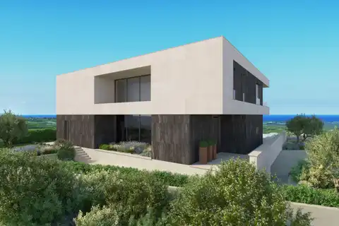 Истра, Каштелир - Вилла 450 м², винный погреб, велнес, гараж