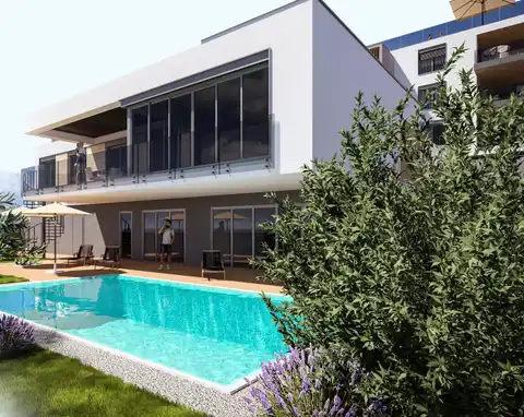 Primošten — Villa 171 m², 3 chambres, 2 terrasses, jardin, piscine, vue sur mer