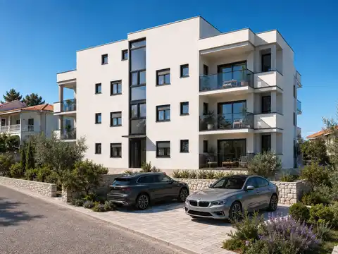 Primošten, stan 76,05 m² — 2 SS, lođa, pogled na more