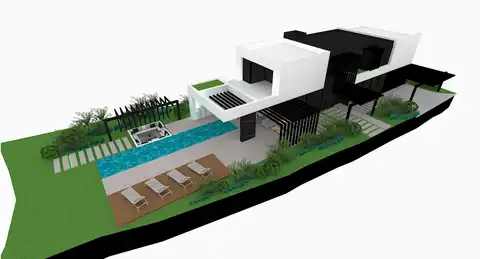 Korčula - građevinsko zemljište s projektom