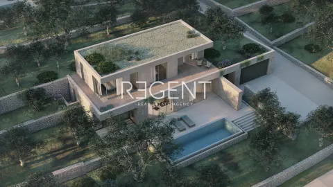Hvar – Pozemok na výstavbu luxusnej vily 1082 m2