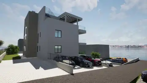 Trogir, Okrug Gornji - Trojizbový byt s výhľadom na more