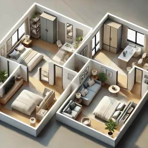 Čiovo, Slatine - Appartamento trilocale con loggia e vista mare